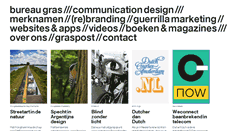 Desktop Screenshot of bureaugras.nl